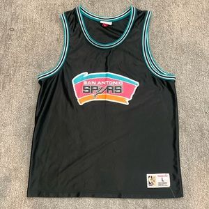 Mitchell & Ness Spurs Jersey
